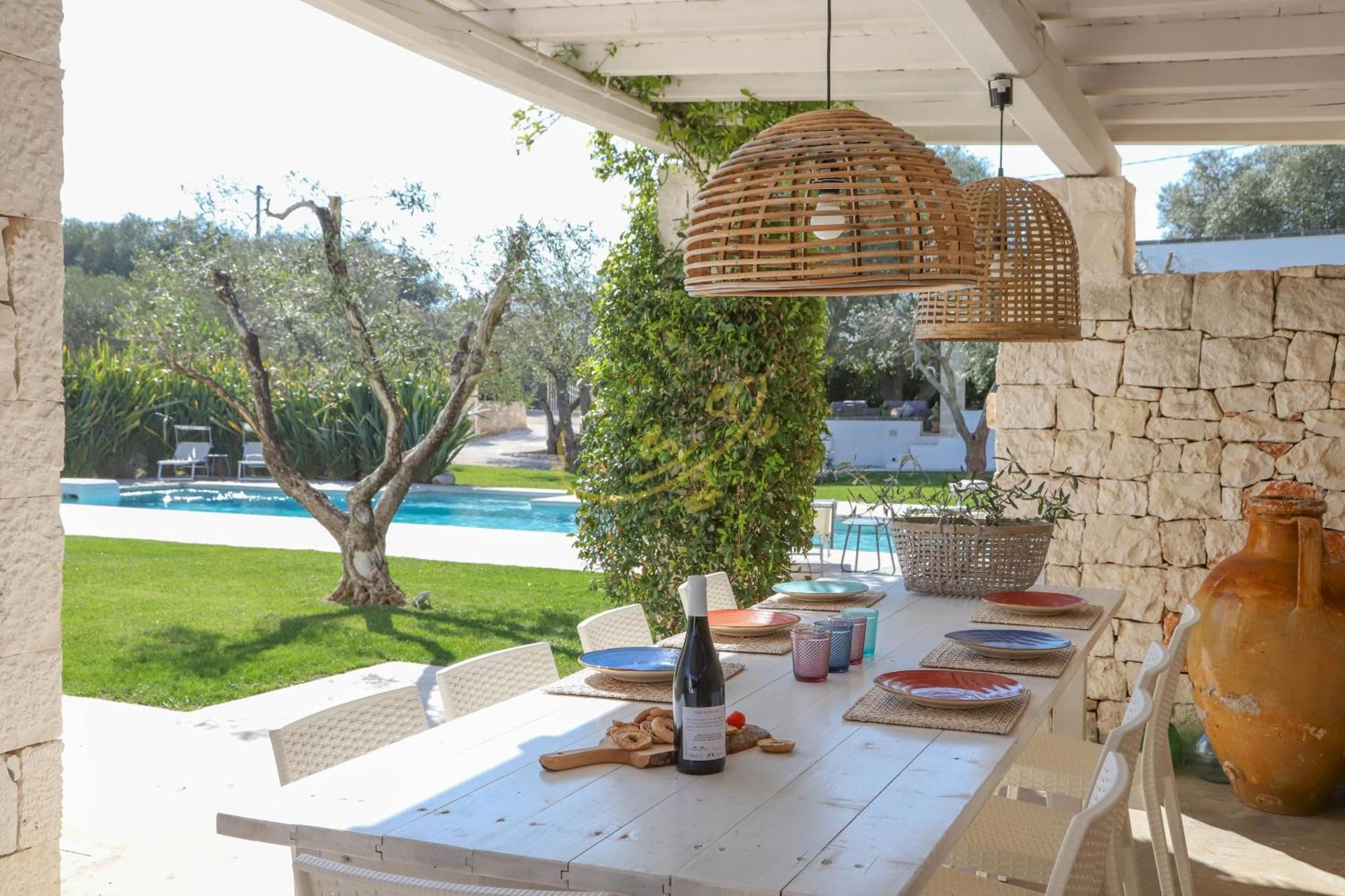 הוילה אוסטוני Td Dimora Del Giglio With Organic Garden With Pool מראה חיצוני תמונה