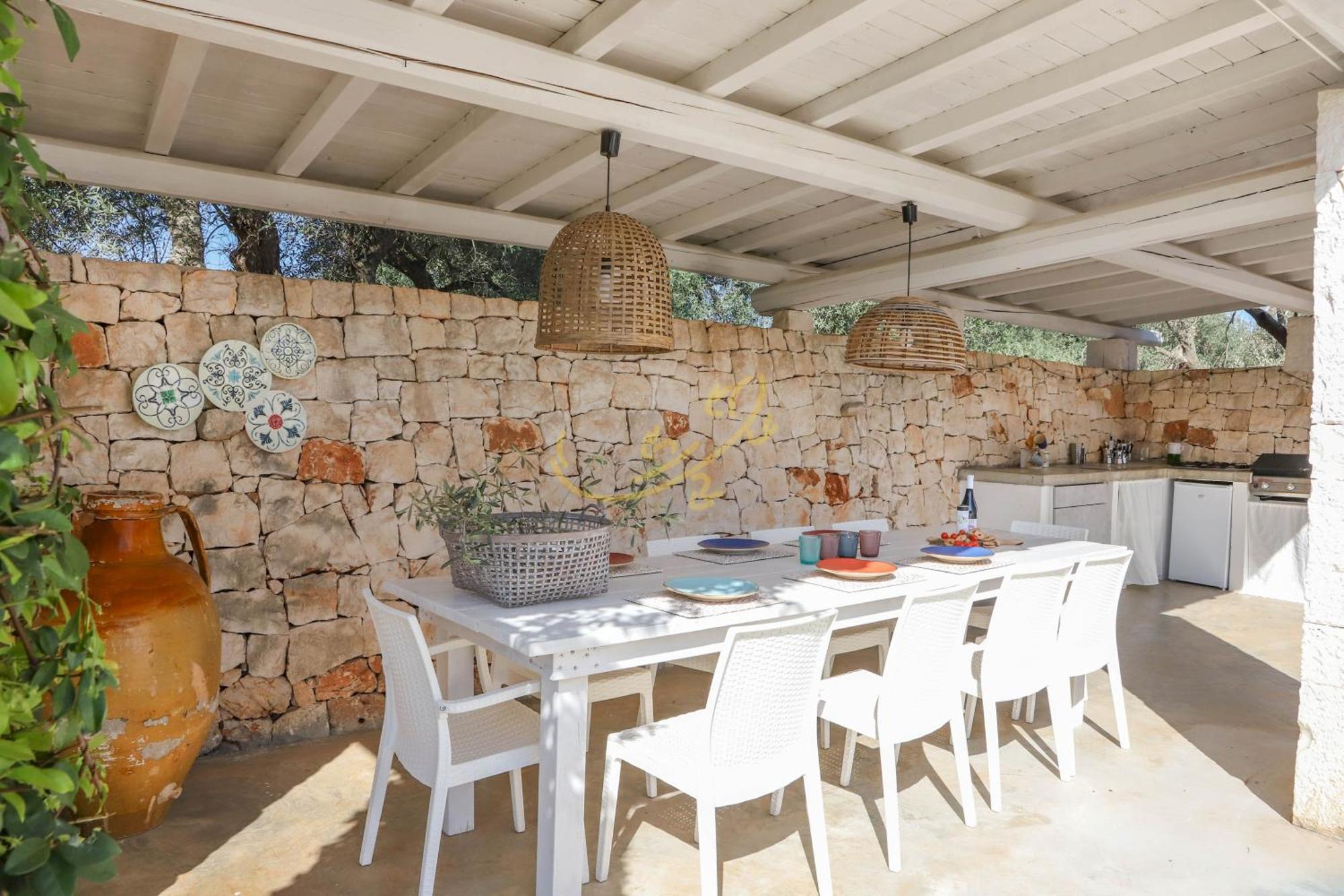 הוילה אוסטוני Td Dimora Del Giglio With Organic Garden With Pool מראה חיצוני תמונה